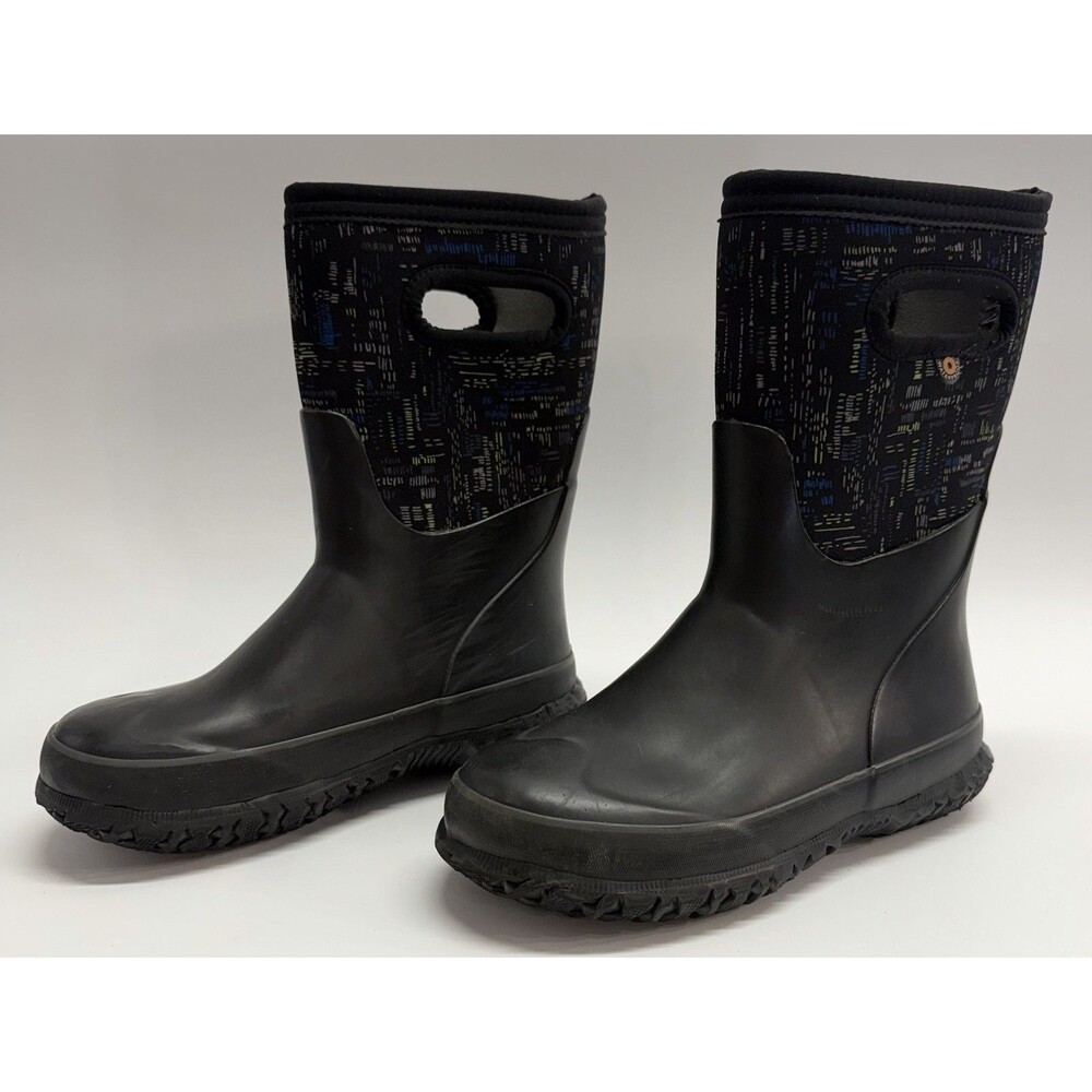 Bogs Kids Grasp Sparks Winter Boots Youth 2 Warm Insulated Rubber